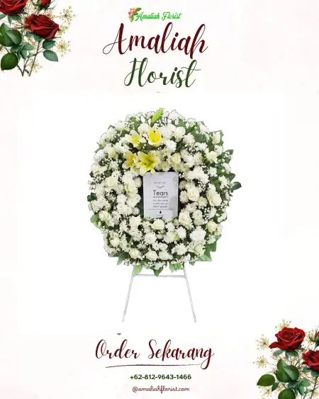 Krans Bunga Duka Pandowoharjo